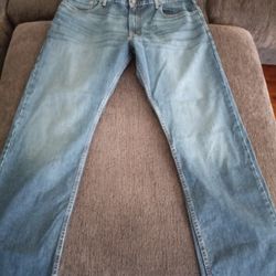 Mens Levis Denizen 218 Jeans Size 40x32 