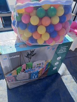 New playpen in box