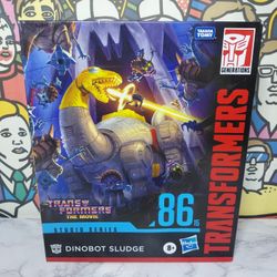NEW Transformers Studio Series 86-15 Dinobot Sludge Leader The Movie 1986 Hasbro