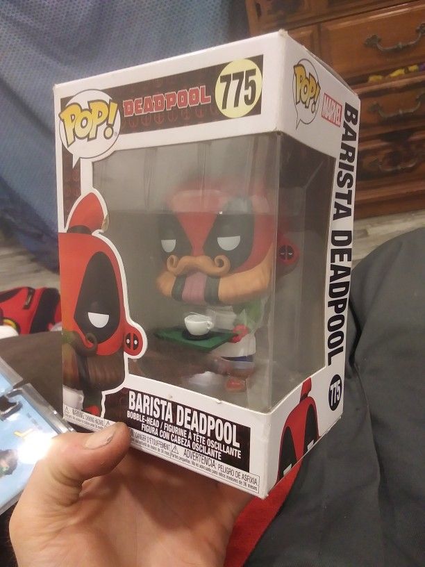 Deadpool Barista FunkoPop