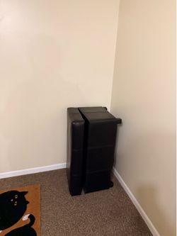Brown Storage Bench