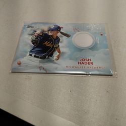 2020 Relic Game Ward Jersey Josh Hader
