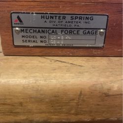 Vintage Analog Scale-Hunter Spring