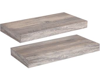 15x7 grey shelves