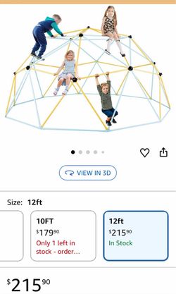 NEW IN BOX CLIMBING DOME JUNGLE GYM