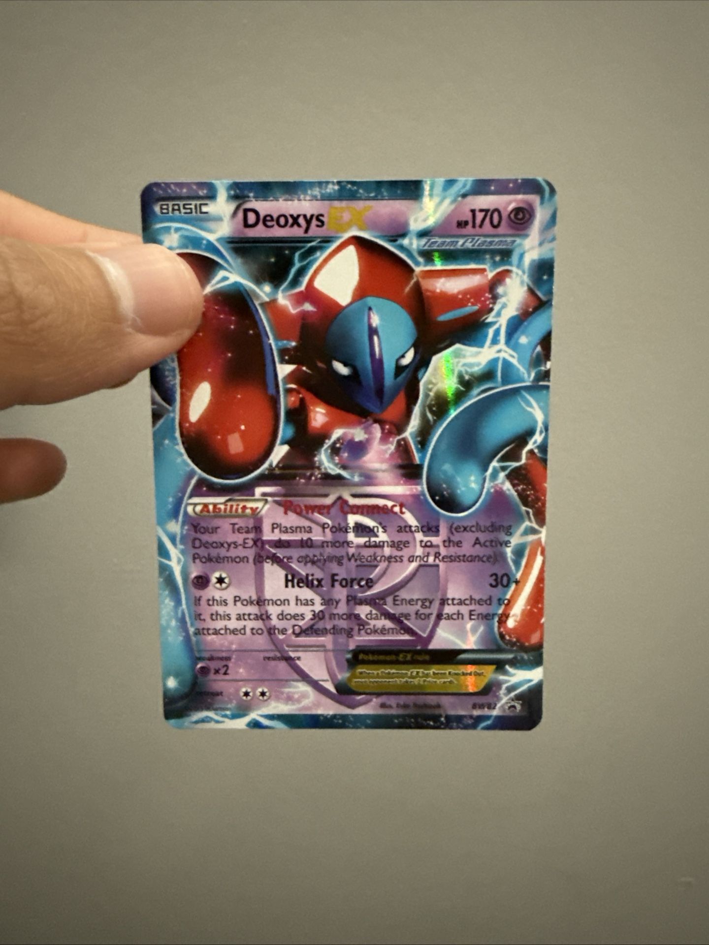 Pokemon (Deoxys EX) Card