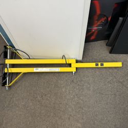 TPI Corporation 40-LDA Fostoria Loading Dock Arm – 40" Reach Dual Square 1-1/2 inch Steel Tubing, 120V, with Two Embedded outlets