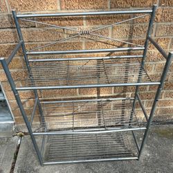 3 Tier Metal Shoe Stand