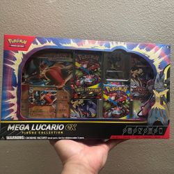 TCG Pokemon Mega Lucario Ex Figure Collection