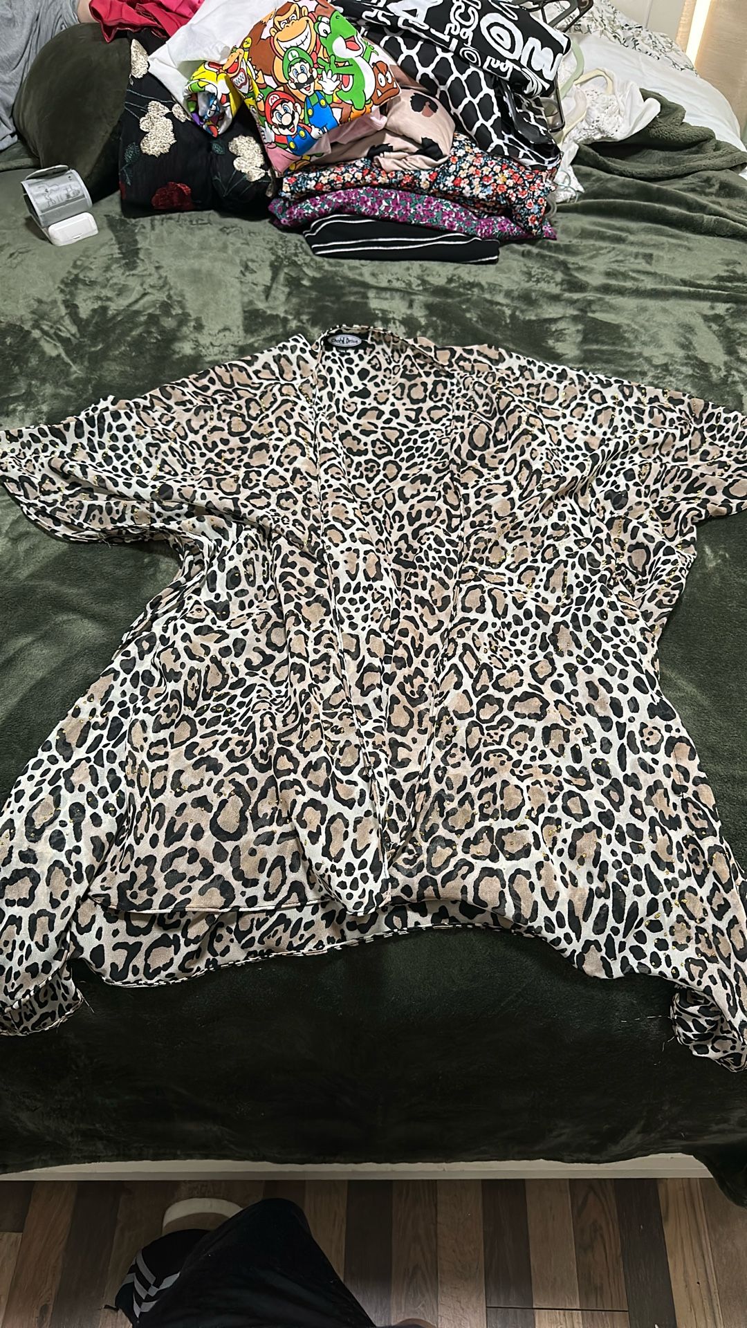 Free Size Sheer Cardigan