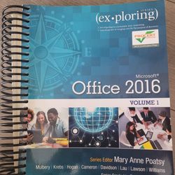 Microsoft Office 2016 Workbook