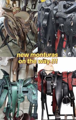 Horse Saddles / Montura charra