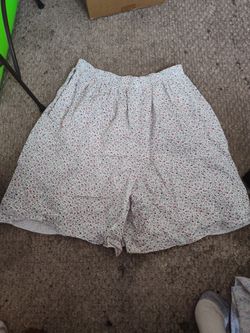 Flower Pattern Shorts