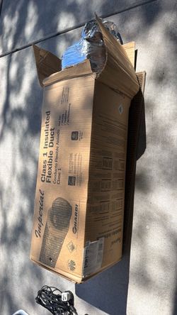 8” Insulated flex duct