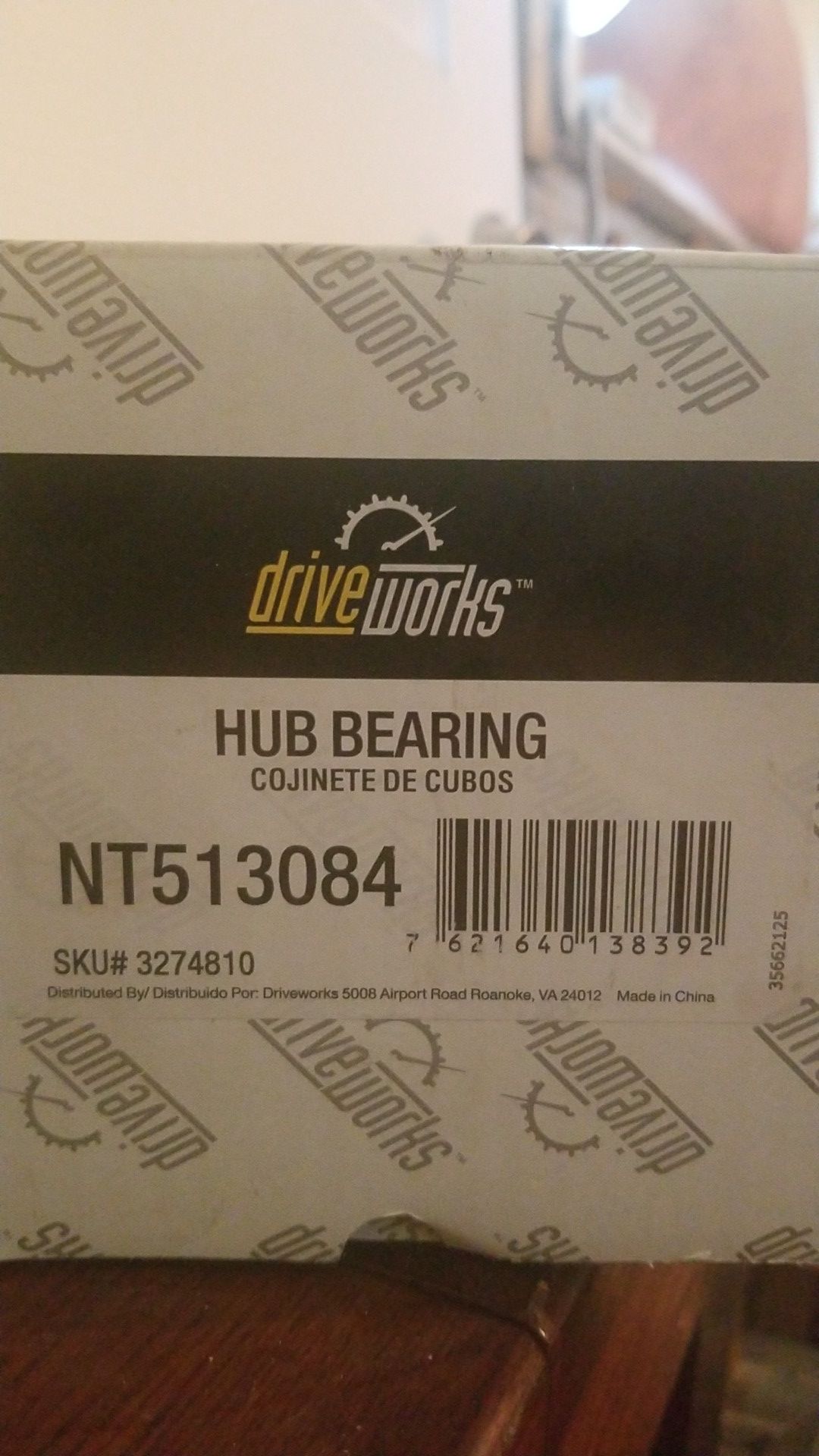 Hub bearing