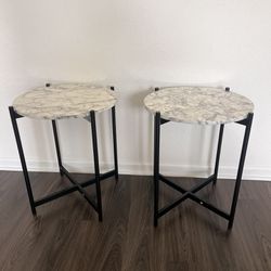 2 Tables Nightstands Side Ymts