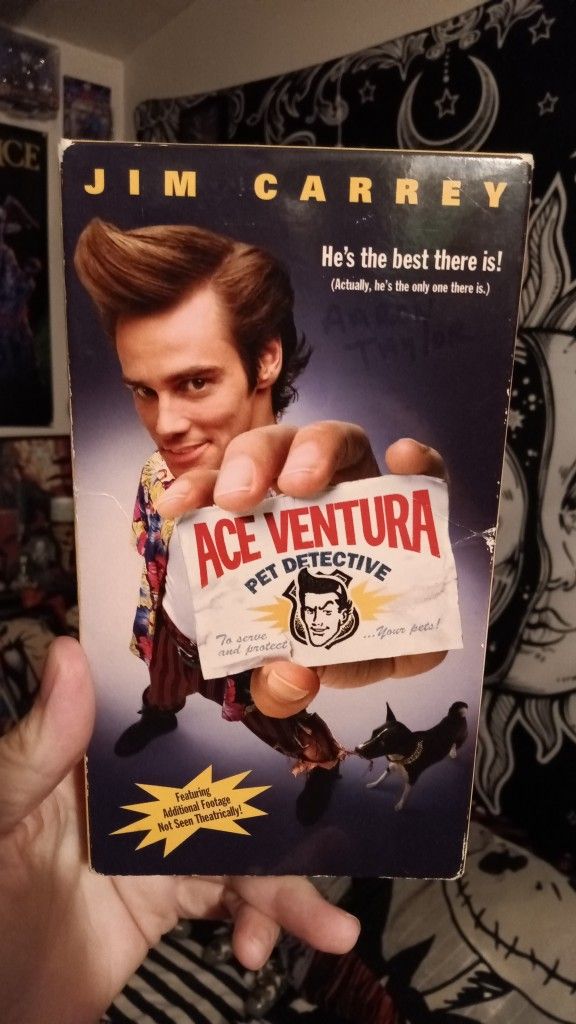 Ace Ventura Pet Detective VHS
