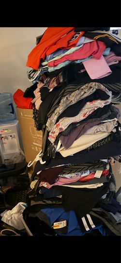 Huge box full of clothes