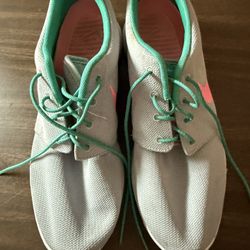 Nike Roshe Watermelon South Beach Men Size 11.5 Grey Pink Green Shoes 511881-036 