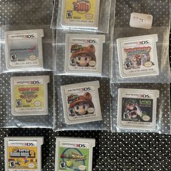 Nintendo 3DS Loose Games( $15 Each)
