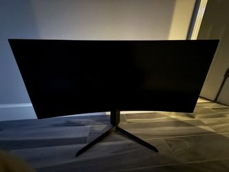 LG Ultragear QHD 34-Inch Curved Gaming Monitor 34GP63A-B, VA with HDR 10 Compatibility and AMD FreeSync Premium, 160Hz, Black