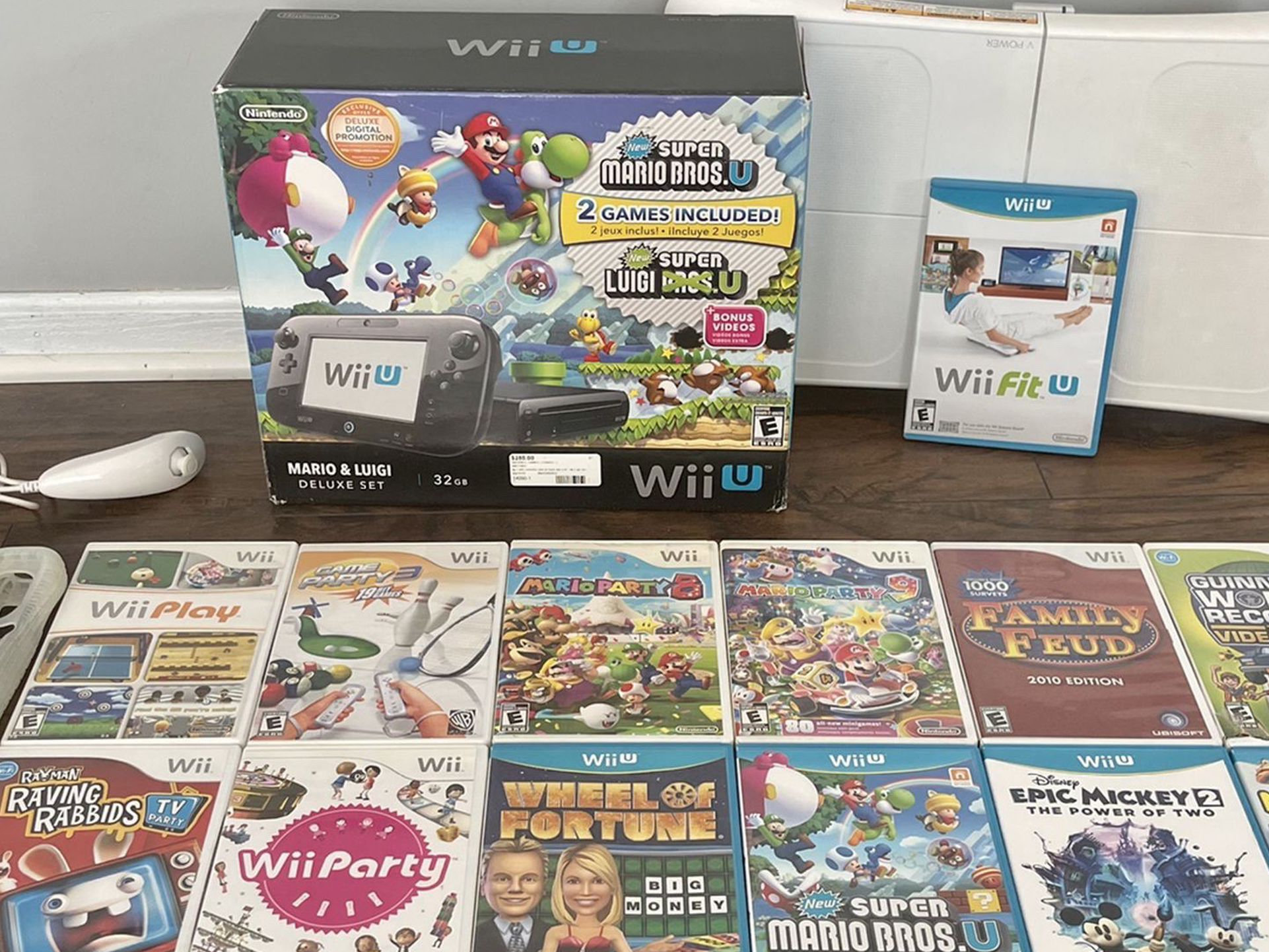 Nintendo Wii U Console and Games