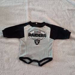 Vintage Infant Oakland Raiders Onsie
