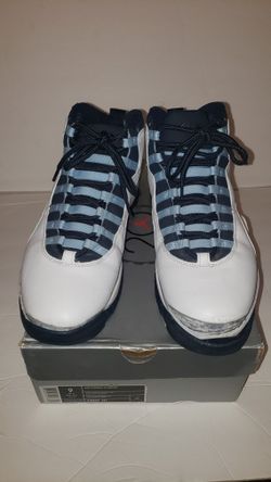 NEED REGLUE Air Jordan 10 Ice Blue Authentic Size 9 