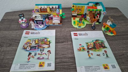 LEGO Friends 42646 + 42647 – Autumn’s Room & Paisley’s Room – Complete