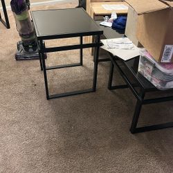 Coffee table and side table set