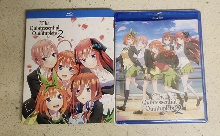 brand new sealed blu ray quintessential quintuplets season 2 bluray