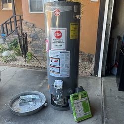Water heater And Straps