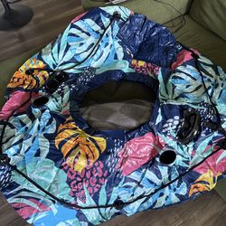 Heavy Duty River Tube w/ Cup Holders & Cooler Pouch (Perfect for Salt River)