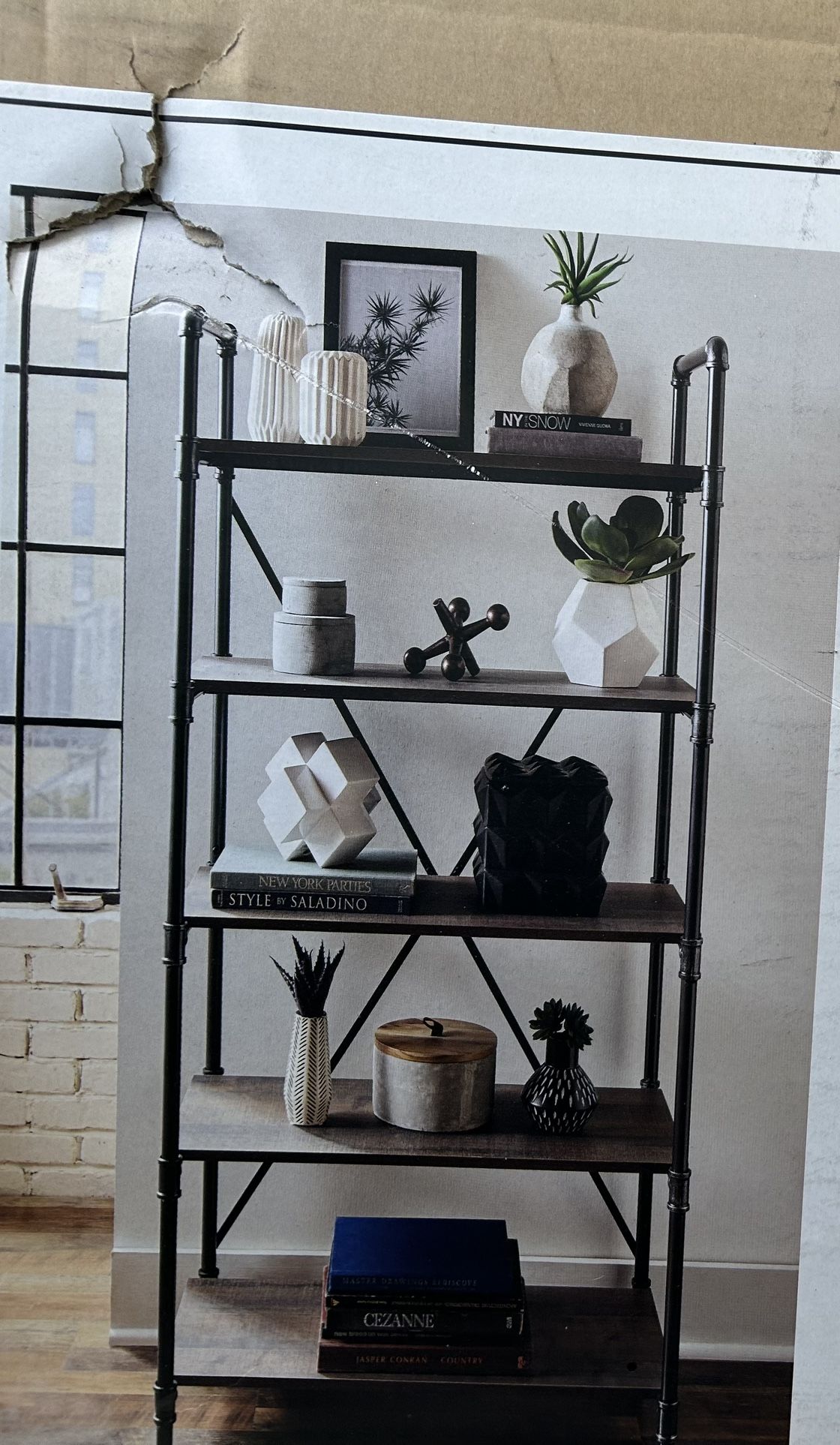 Beautiful Shelving Unit Never Opened