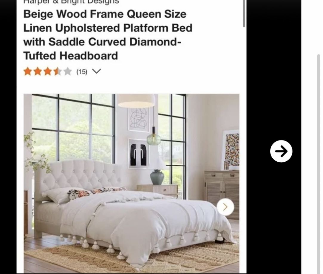 Queen size Bed Frame