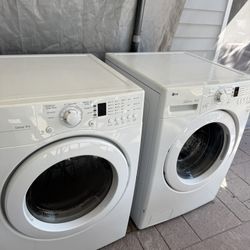 LG Washer & Electric Dryer 