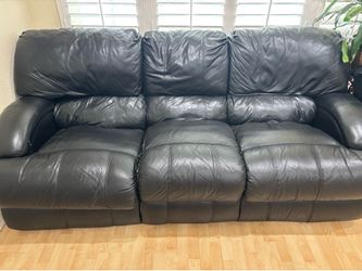Reclining Leather Sofa
