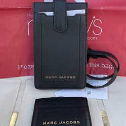 Marc Jacobs Phone Crossbody Bag and Leather Card Case NWT Serious inquiries only please  Pick up location in the city of Pico Rivera 