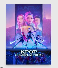 Netflix Kpop Demon Hunters (2025) - One Sheet Wall Poster, 34L X 22.4W, Unframed