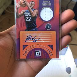 Andrew Wiggins 2018-2019 41/49 patch auto