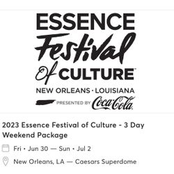 Essence Festival Tickets 