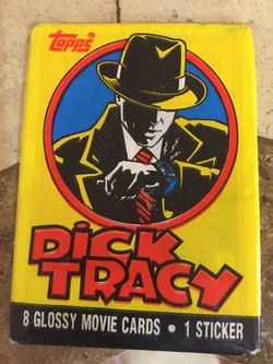 Tops dick Tracy 1990 movie cards