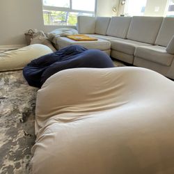 Moon Pod Zero Gravity lounge Chairs / Bean Bags 