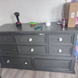 Solid Wood Dresser 