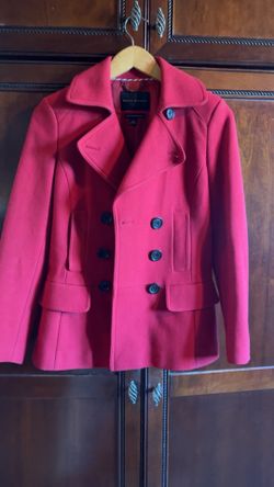 Wool Red Banana Republic Coat Women Sz XS