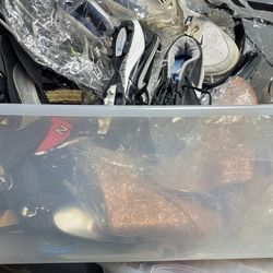 Box of New & Lightly used shoes All sizes