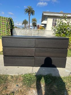 Black dresser