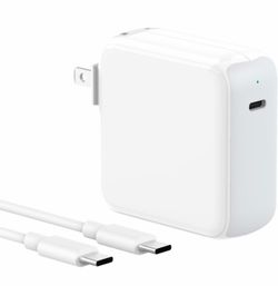 Charger for MacBook Air MacBook Pro 13 14 15 16 inch 2025 2024 2023 2022 2021 2020, M1 M2 M3 M4 Laptop 70W USB C Power Adapter, iPad, LED, 6.6FT USB-C