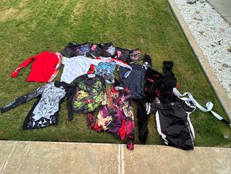 Jiu jitsu and muay thai gear rashguards