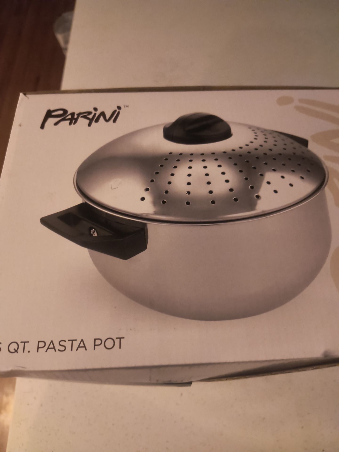 Parini 6 qt pasta pot stainless steel